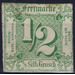 Numeral in square - Germany / Old German States / Thurn und Taxis 1859