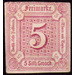 Numeral in square - Germany / Old German States / Thurn und Taxis 1859 - 5