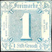 Numeral in Square - Germany / Old German States / Thurn und Taxis 1860 - 1