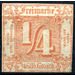 Numeral in square - Germany / Old German States / Thurn und Taxis 1861