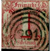 Numeral in square - Germany / Old German States / Thurn und Taxis 1863 - 1