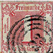 Numeral in square - Germany / Old German States / Thurn und Taxis 1865 - 1