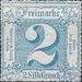Numeral in square - Germany / Old German States / Thurn und Taxis 1865 - 2