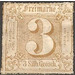 Numeral in square - Germany / Old German States / Thurn und Taxis 1865 - 3