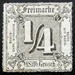 Numeral in square - Germany / Old German States / Thurn und Taxis 1865