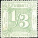 Numeral in square - Germany / Old German States / Thurn und Taxis 1865