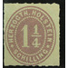 Numerals - Germany / Old German States / Schleswig Holstein &amp; Lauenburg 1865