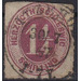 Numerals - Germany / Old German States / Schleswig Holstein &amp; Lauenburg 1867