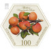 Old fruits: stone fruit - apricot Hungarian best  - Liechtenstein 2017 - 100 Rappen