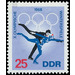 Olympic Winter Games, Grenoble  - Germany / German Democratic Republic 1968 - 25 Pfennig