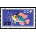 ornamental fish  - Germany / German Democratic Republic 1966 - 25 Pfennig