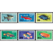 ornamental fish  - Germany / German Democratic Republic 1966 Set