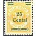 Overprint: 25 Centai - Germany / Old German States / Memel Territory 1923 - 25