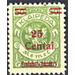 Overprint: 25 Centai - Germany / Old German States / Memel Territory 1923 - 25