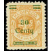 Overprint: 30 Centy - Germany / Old German States / Memel Territory 1923 - 30