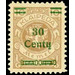 Overprint: 30 Centy - Germany / Old German States / Memel Territory 1923 - 30