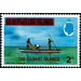 Overprint Lagoon Fishing - Micronesia / Gilbert Islands 1976 - 2