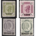 Overprint of new values  - Austria / k.u.k. monarchy / Austrian Post in the Levant 1891 Set