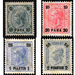 Overprint of new values  - Austria / k.u.k. monarchy / Austrian Post in the Levant 1901 Set