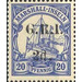 overprint on Ship SMS &quot;Hohenzollern&quot; - Micronesia / Marshall Islands, German Administration 1914 - 2