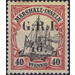 overprint on Ship SMS &quot;Hohenzollern&quot; - Micronesia / Marshall Islands, German Administration 1914 - 4