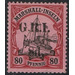 overprint on Ship SMS &quot;Hohenzollern&quot; - Micronesia / Marshall Islands, German Administration 1914 - 8