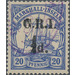 overprint on Ship SMS &quot;Hohenzollern&quot; - Micronesia / Marshall Islands, German Administration 1915 - 1