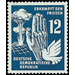 peace  - Germany / German Democratic Republic 1950 - 12 Pfennig