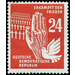 peace  - Germany / German Democratic Republic 1950 - 24 Pfennig