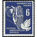 peace  - Germany / German Democratic Republic 1950 - 6 Pfennig