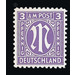 Permanent mark series M in the oval  - Germany / Western occupation zones / American zone 1945 - 3 Pfennig