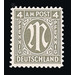 Permanent mark series M in the oval  - Germany / Western occupation zones / American zone 1945 - 4 Pfennig