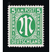 Permanent mark series M in the oval  - Germany / Western occupation zones / American zone 1945 - 5 Pfennig