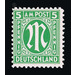 Permanent mark series M in the oval  - Germany / Western occupation zones / American zone 1945 - 5 Pfennig