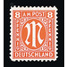 Permanent mark series M in the oval  - Germany / Western occupation zones / American zone 1945 - 8 Pfennig