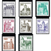 Permanent series: castles and palaces  - Germany / Federal Republic of Germany 1977 Set