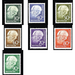 Permanent series: Federal President Theodor Heuss  - Germany / Federal Republic of Germany 1956 Set