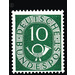 Permanent series: Posthorn  - Germany / Federal Republic of Germany 1951 - 10 Pfennig