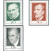 philatelists  - Liechtenstein 1968 Set