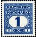 Portomarke  - Austria / k.u.k. monarchy / Bosnia Herzegovina 1916 - 1 Krone