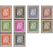 Postage Due 1947 - Map of the Island - Caribbean / Martinique 1947 Set