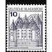 Postage stamp: castles and palaces  - Germany / Federal Republic of Germany 1977 - 10 Pfennig