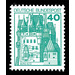 Postage stamp: castles and palaces  - Germany / Federal Republic of Germany 1977 - 40 Pfennig