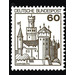 Postage stamp: castles and palaces  - Germany / Federal Republic of Germany 1977 - 60 Pfennig