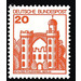 Postage stamp: castles and palaces  - Germany / Federal Republic of Germany 1979 - 20 Pfennig