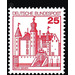 Postage stamp: castles and palaces  - Germany / Federal Republic of Germany 1979 - 25 Pfennig