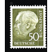 Postage stamp: Federal President Theodor Heuss  - Germany / Federal Republic of Germany 1957 - 50