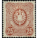 Postage stamp set  - Germany / Deutsches Reich 1875 - 25 Pfennig