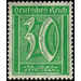 Postage stamp set  - Germany / Deutsches Reich 1921 - 30 Pfennig