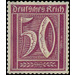 Postage stamp set  - Germany / Deutsches Reich 1921 - 50 Pfennig